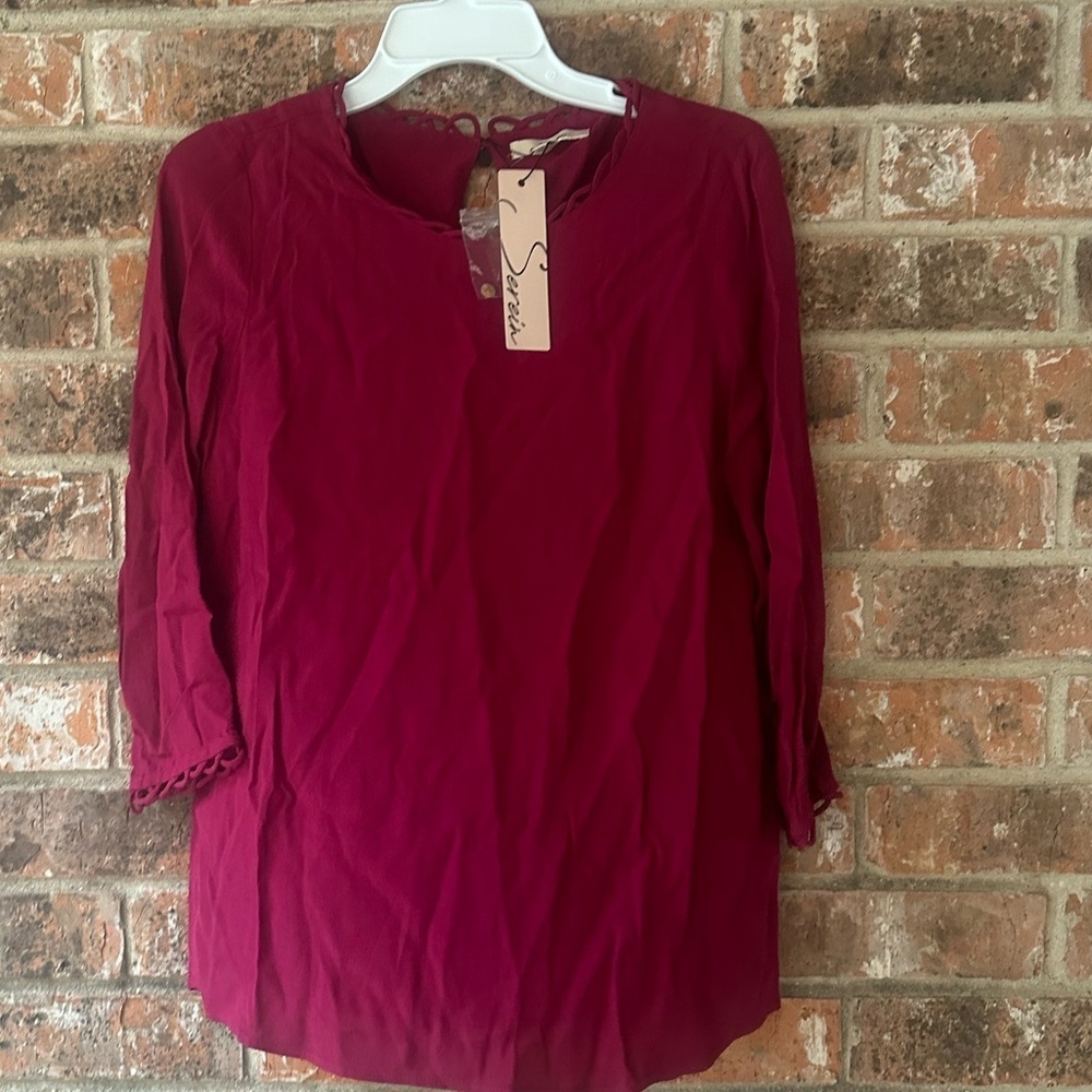 StitchFix Serein  3/4 Sleeve Blouse size small
